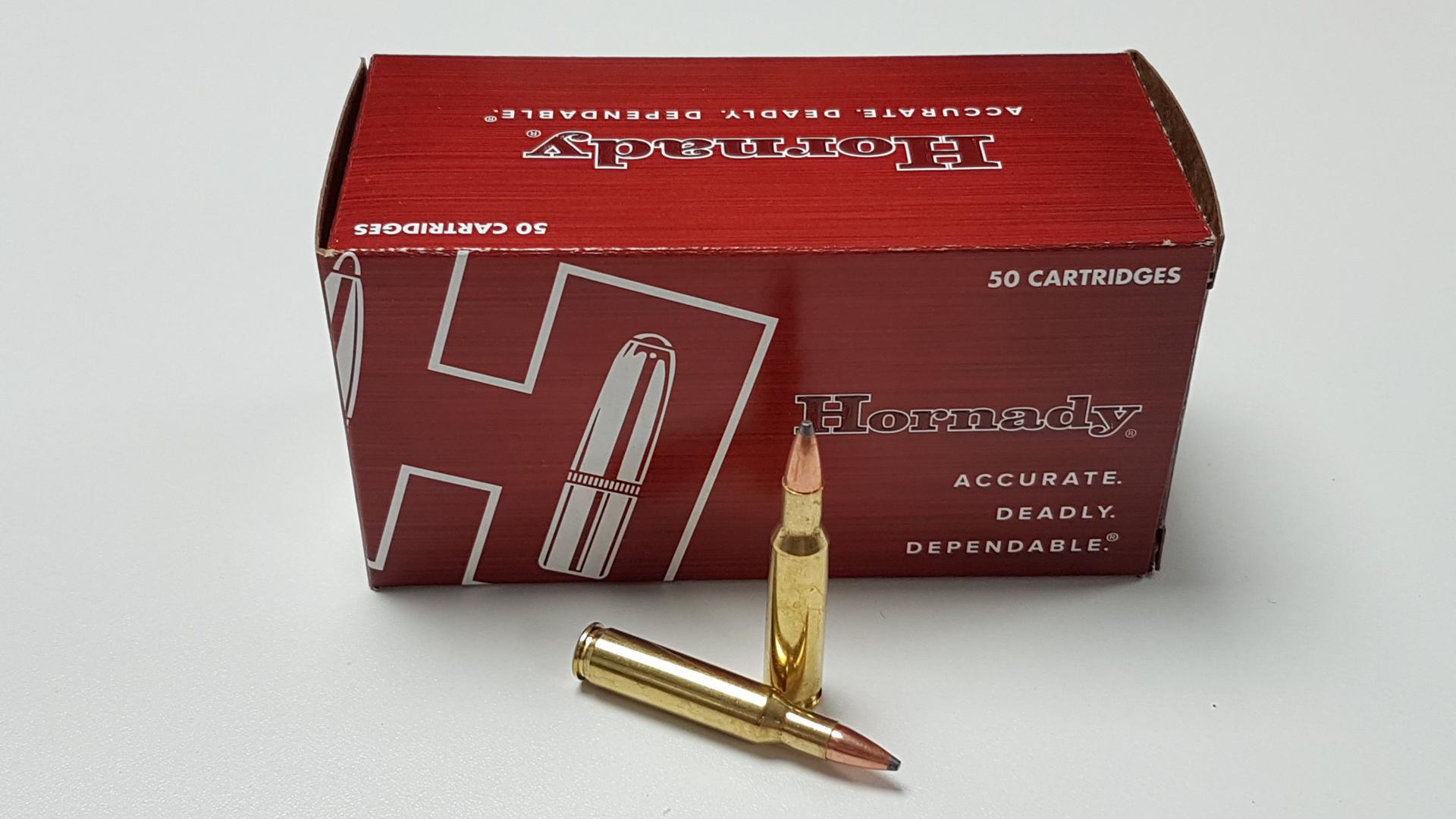 CARTOUCHES HORNADY 222 REM 50 GR