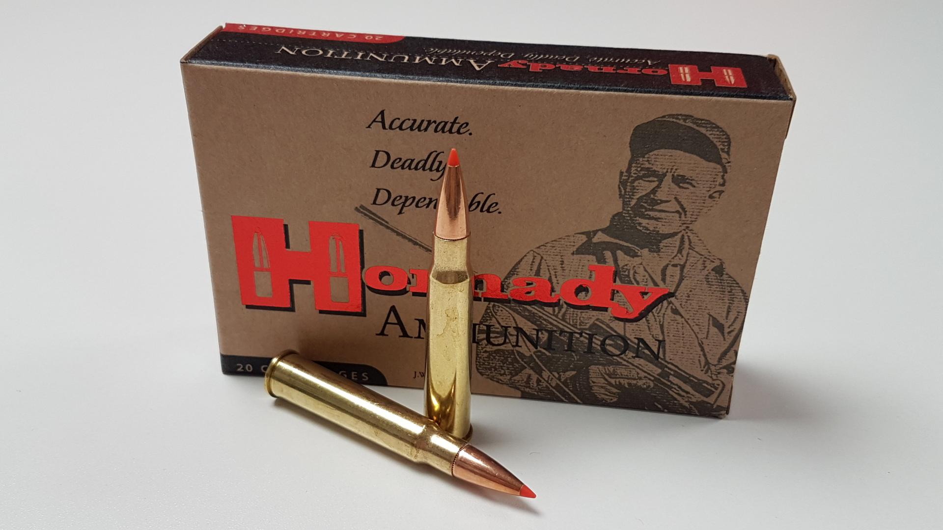 CARTOUCHES HORNADY CAL 8X57 JRS 170 GR