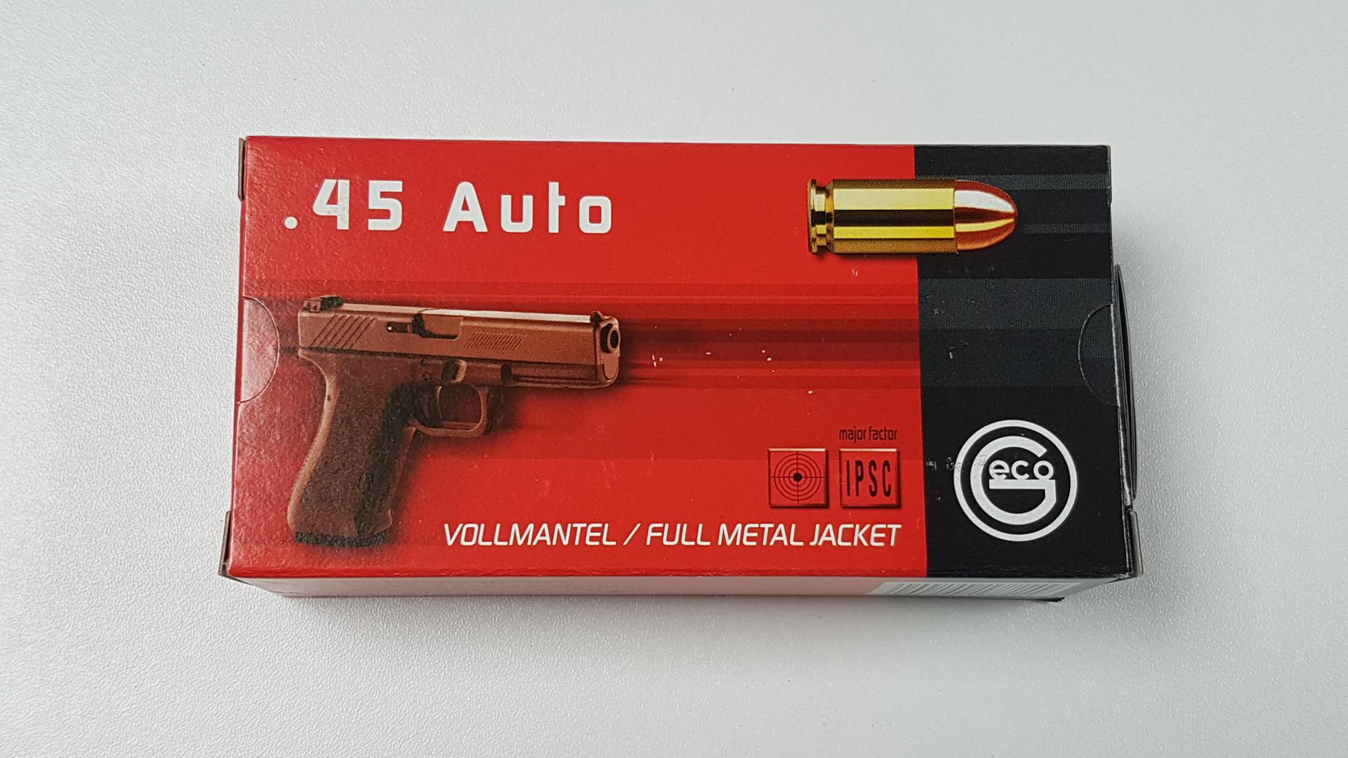 CARTOUCHES .45 ACP 230 GR FMJ