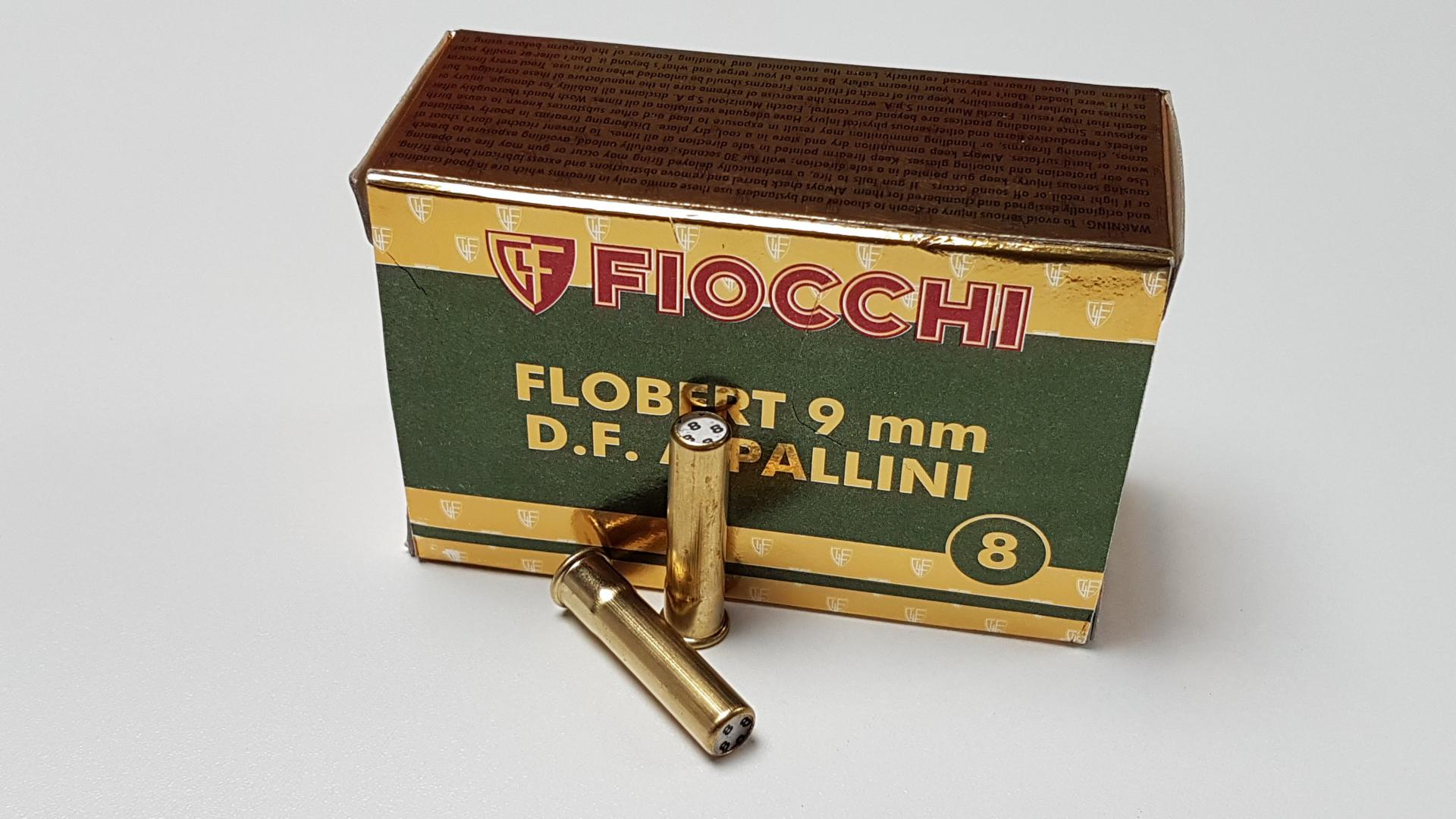 CARTOUCHES FIOCCHI PETIT GIBIER CAL 9 MM FLOBERT 