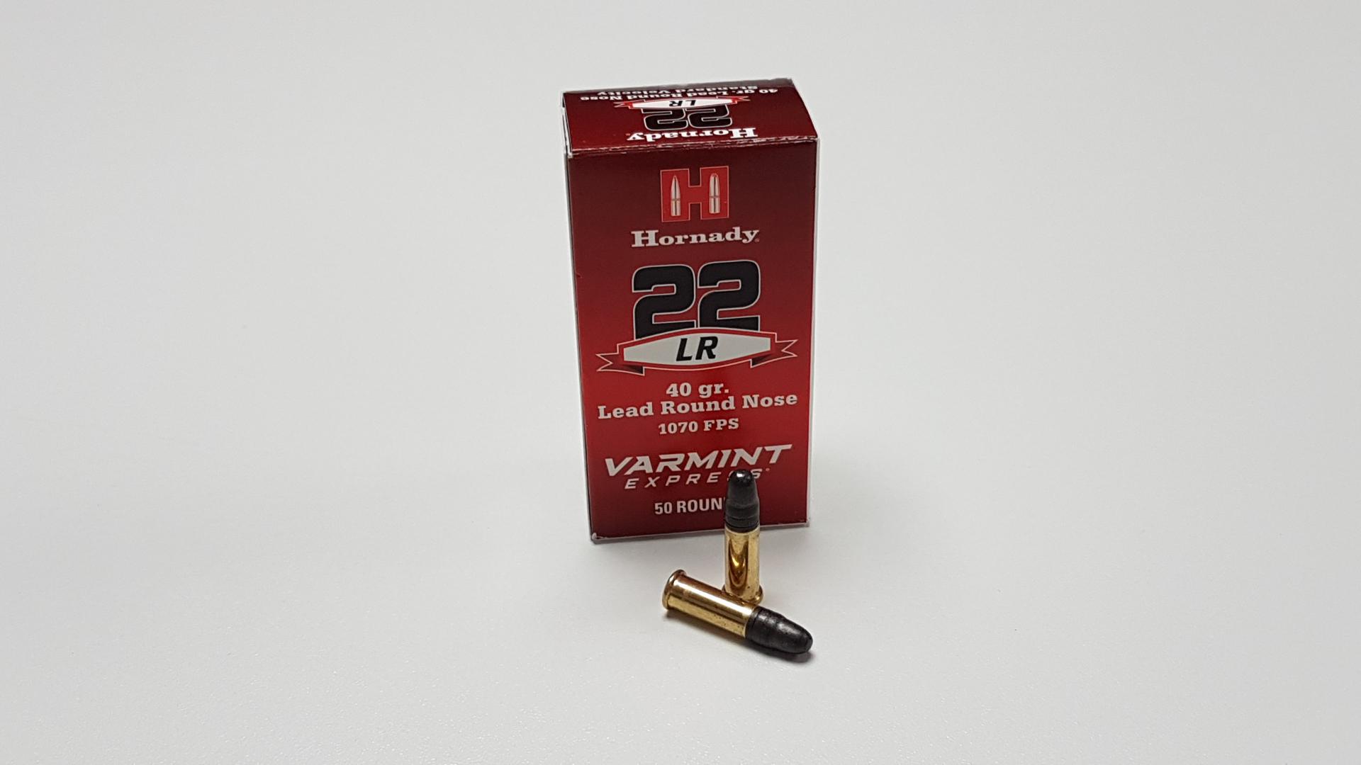 CARTOUCHES HORNADY VARMINT CAL 22 LR