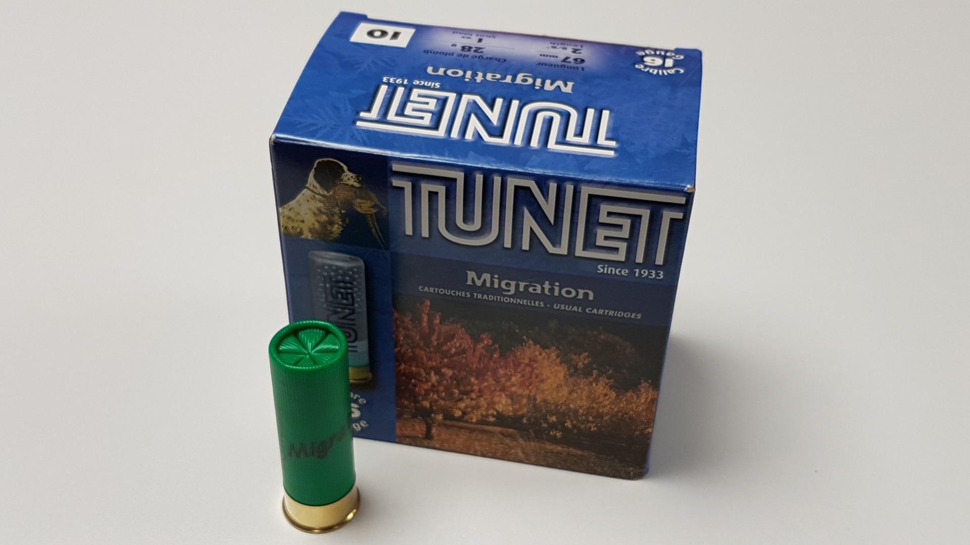 CARTOUCHES TUNET MIGRATION CAL 16/67 